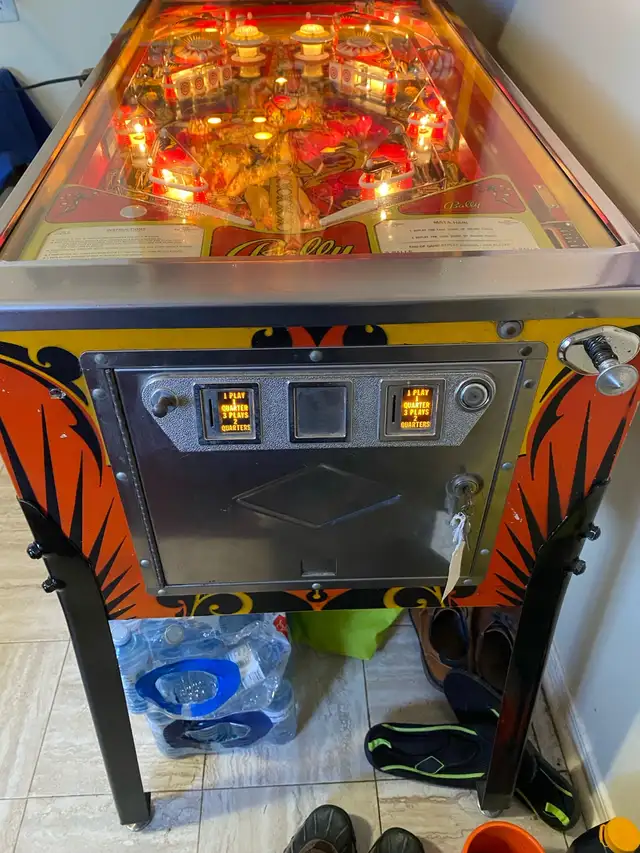 Bally Mata Hari Pinball Machine64722758144129124