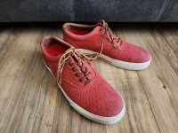 Men's red Polo Ralph Lauren fashion sneaker (size 9.5)