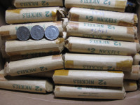Canada nickels (rolls)