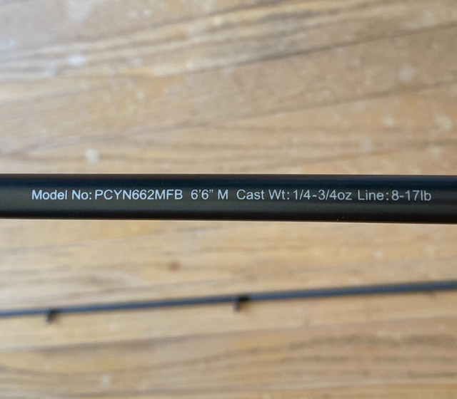 Daiwa Procyon Casting Rod - 2 piece in Fishing, Camping & Outdoors in Guelph - Image 2