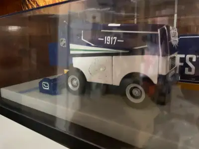 Exclusively Crafted — Custom Made & Painted Collectible set featuring; • Toronto Maple Leafs Zamboni...