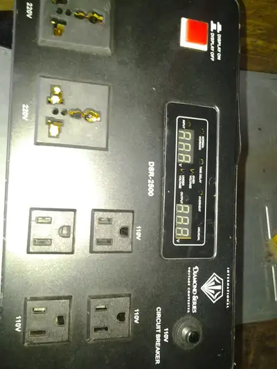 DSR-2500 Voltage Converter / Transformer 2500 watt step up/down, View more