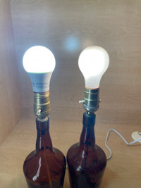  Bottle lamps