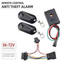 36v-72v remote control key anti-theft  Alarm system 
