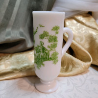 vintage Avon Milk Glass Demitasse Cup