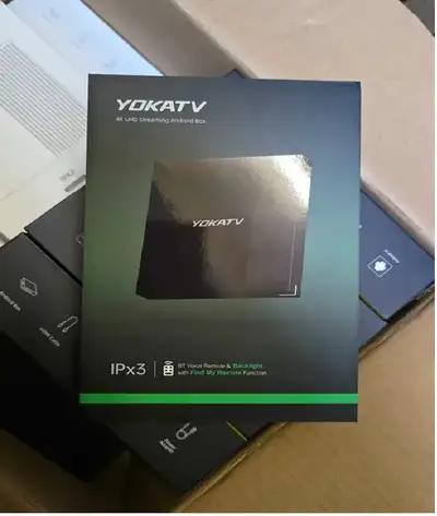 Brand New YOKATV IPX3 - 4K Android 4GB RAM/64GB HD ULTIMATE Box, View more