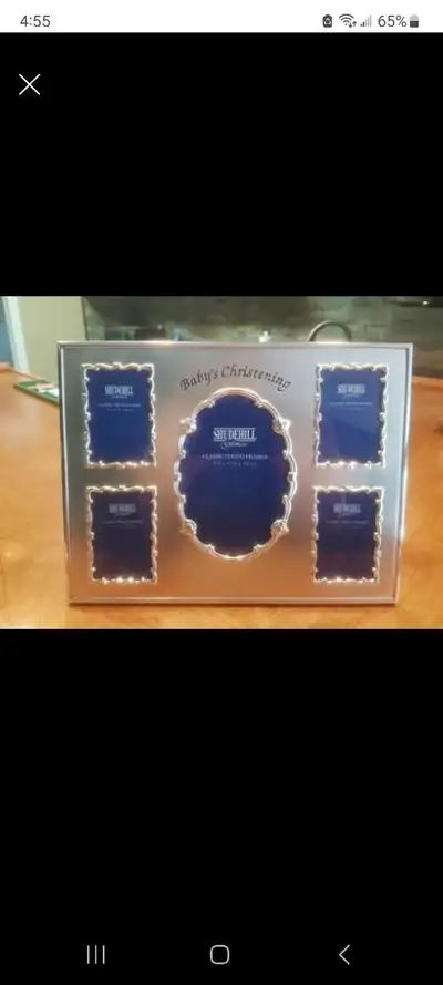 Brand New Baby's Christening Picture Frame , View more