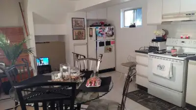 Available March 1 2 Bedroom walk-out basement with 1 bathroom and 1 parking! Shared laundry with ten...