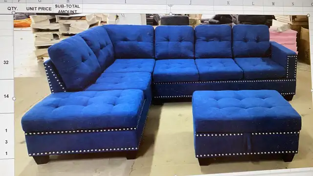 BLACK WEEK SECTIONAL SOFA LIQUIDATION EVENT62863281500033124