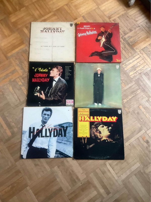 disques - vinyles de Johnny Haliday dans Art et objets de collection  à Laurentides - Image 3