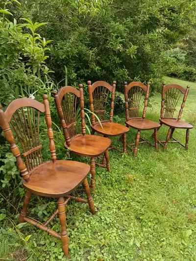 Five Bass River Dining Chairs, View more