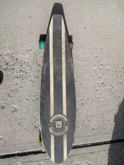 Longboard skateboard, good used condition., View more