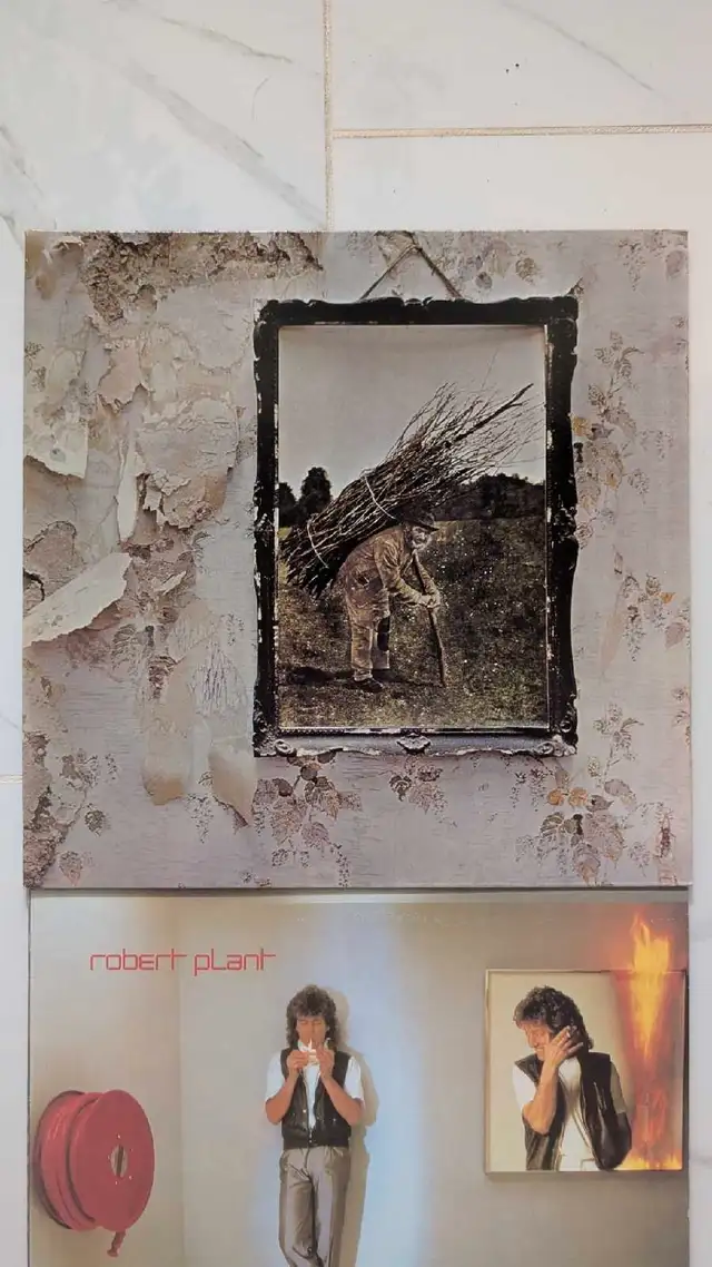 Led Zeppelin/Robert Plant Vinyl Record  Collection (3xLP)63234702717699123