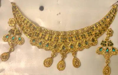 Necklace and Earring Set, View more