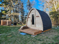 White Cedar Spa Pod Sauna