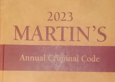 ⭐ 2023 Martin's Criminal Code. Standard Edition, View more