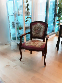 Pink Parlor Chair