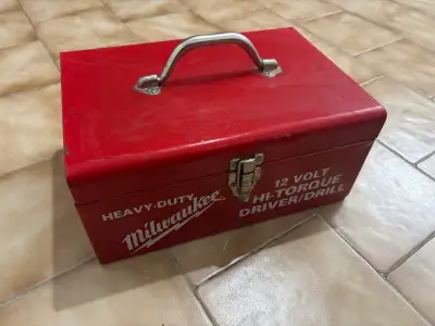 Milwaukee Metal Tool Box, View more