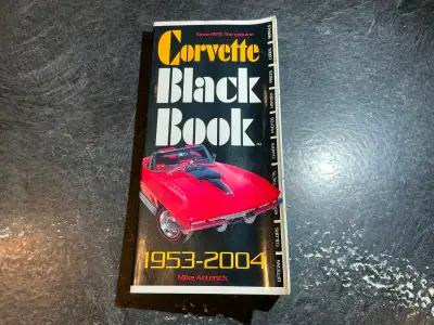 The Corvette Black Book: 1953-2004 by Michael Antonick These are pocket-sized marvels with thousands...