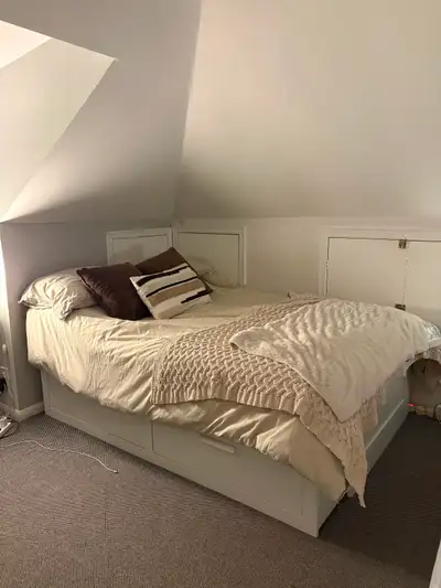 IKEA BRIMNES BED Twin/Double, View more