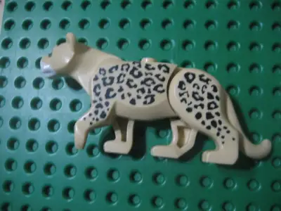 Lego Leopard Tan Wild Cat Jaguar Animal 60161 Jungle, View more
