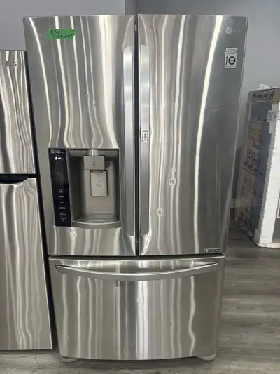 36 inch LG french door stainless steel fridge, View more
