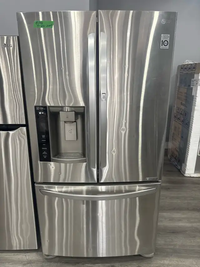 36 inch LG french door stainless steel fridge