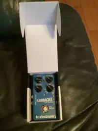Pédale pour guitare flashback delay and looper