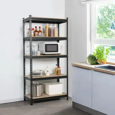 5-Tier Metal Garage Shelves Steel Storage Rack Shelf Unit Heavy, View more