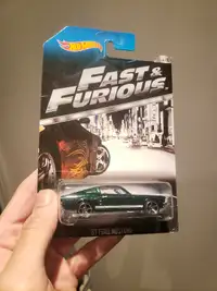 2014 Hot wheels Fast & Furious Sean's 1967 Ford Mustang green