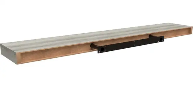 Ballucci Floating Shelves for Wall, 24" Wood Wall Shelf Set of 2 in Bookcases & Shelving Units in Guelph - Image 4