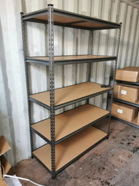 Utility Steel Shelf Units: 72" H x 48" W x 20" D (Brand New)