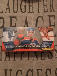 Connor McDavid Rookie Hockey card SEALED Box