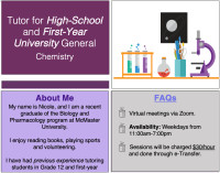 Virtual Tutor - High School & University General Chemistry