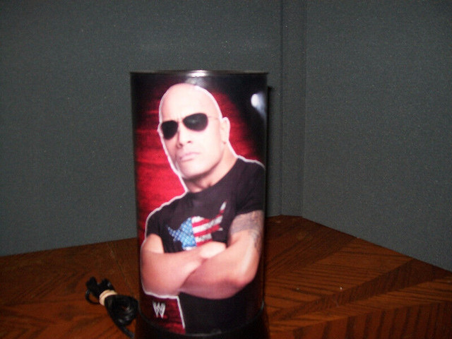 WWE the rock team bringit lamp in Arts & Collectibles in Oakville / Halton Region - Image 2