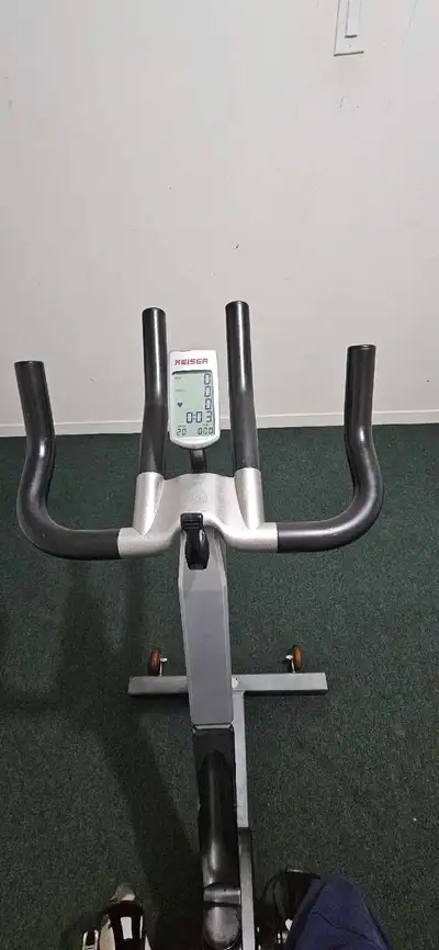 Keiser M3 Indoor Cycle – Excellent Condition Keiser M3 spin bike in smooth operating condition. All...