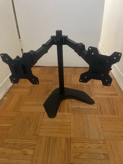 VIVO Dual VESA Monitor Desk Stand Black - Fits 13-27", View more