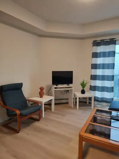 -ONE FURNISHED BEDROOM AVAILABLE IN 2-BED CONDO. -Unit shared with another mature, clean, quiet and...