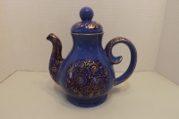 Hand Painted Purple Teapot
