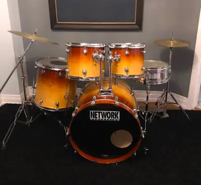 5-piece drum set — sunset fade, View more