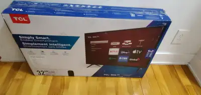 smart tv roku 32p belle wifi youtub dysney+ boit garantie, View more