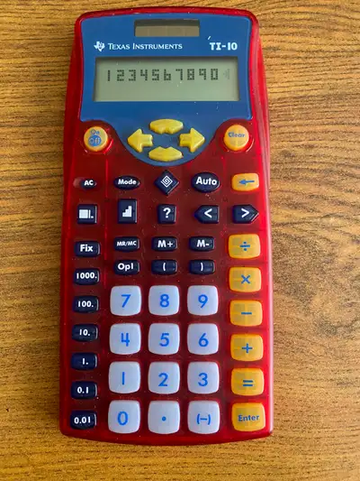 Calculator for sale Texas Instruments TI-10 Calculator, View more
