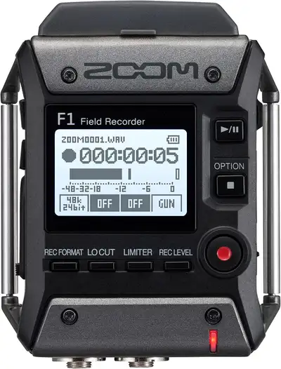Zoom F1LP Digital Field Recorder with Lavalier Mic - NEW IN BOX, View more
