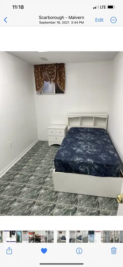 Basement for rent only female students Separated room Separate entrance $600 rent including everythi...