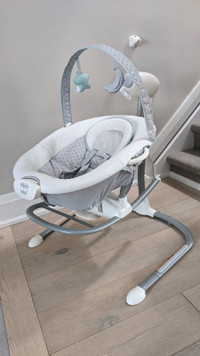 *New* Graco Soothe 'n Sway™ Baby Swing with Portable Rocker