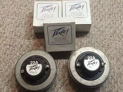 Pair Peavey Horns & Drivers, View more