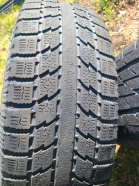 Winter tires on rims 215/70/R16
