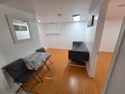 1 Bedroom basement to rent Ready to move in Looking for working professional who is responsible and...