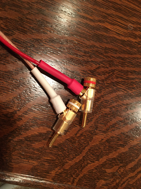 Speaker cables (pair) - Furutech (new price) in Speakers in Winnipeg - Image 2