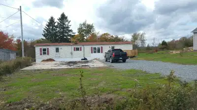 mini home on its own property near Halifax